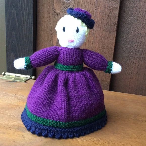 Hand Knit Doll - Picture 2 of 4